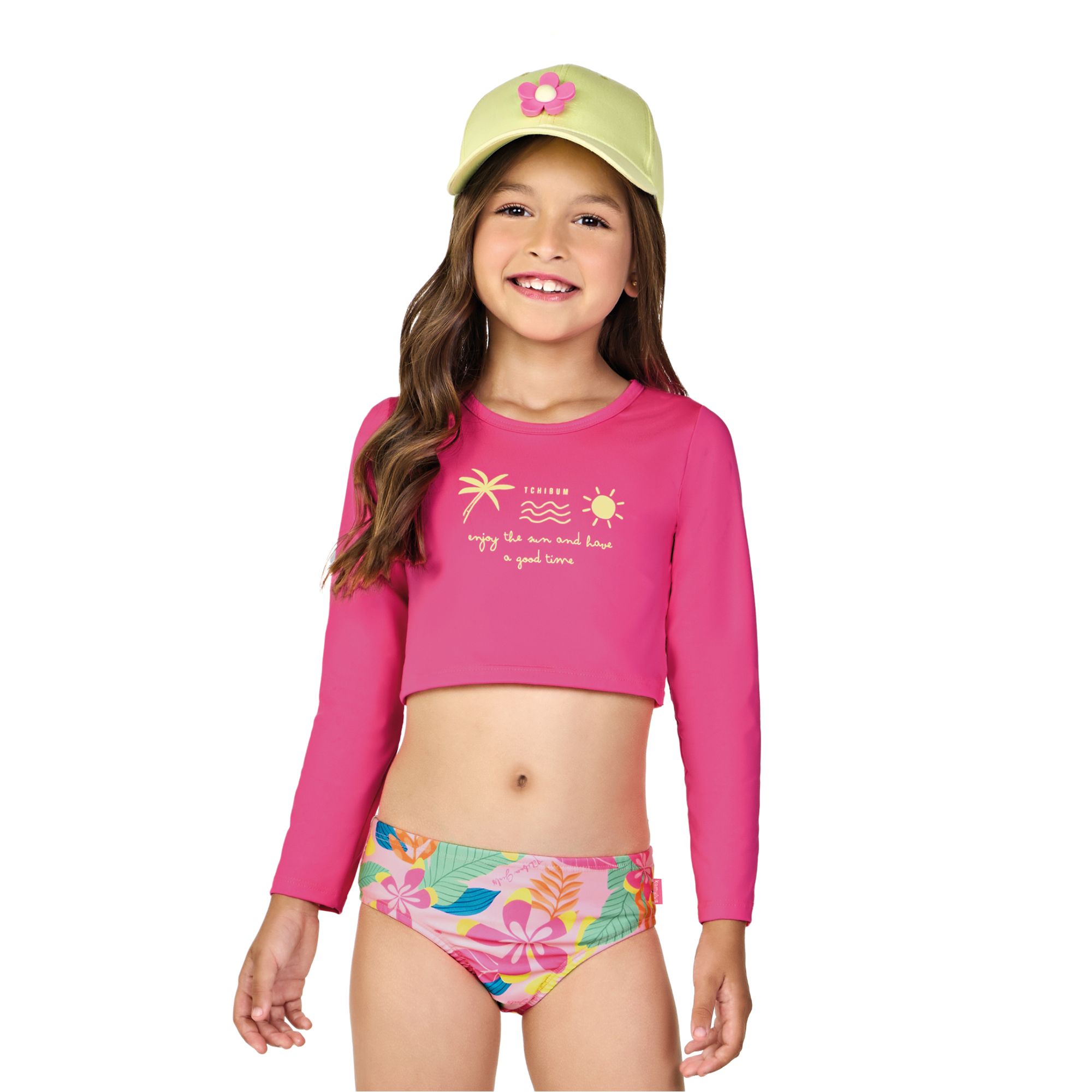 -Biquini-Meninas-Top-Cropped-Rosa-Neon-e-Calcinha-Estampada-1