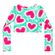 Biquini-Meninas-Top-Cropped-Verde-e-Coracoes-Rosa-Neon-4