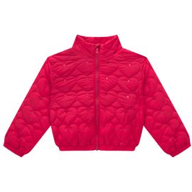 jaqueta-infantil-puffer-cropped-matelasse-rosa-carmim