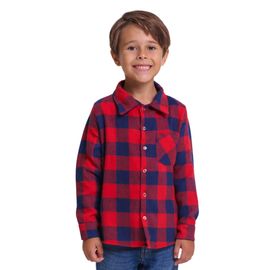 -Camisa-Infantil-Junina-Flanela-Xadrez-Vermelha-e-Azul-Marinho-1