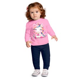 Conjunto-Meninas-Moletom-Rosa-Unicornio-e-Calca-Azul-Marinho-1