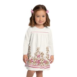 Vestido-Infantil-Manga-Longa-Cotton-Off-White-Cerejinhas-Milon-1