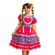 Vestido-Infantil-Junino-Coracao-Rosa-Carmim-e-Florzinhas-1