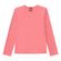 Camiseta-Infantil-Basica-Meninas-Manga-Longa-Rosa-Fruit-