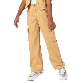 Calca-Meninas-Cargo-Clochard-Sarja-Color-Caqui-1