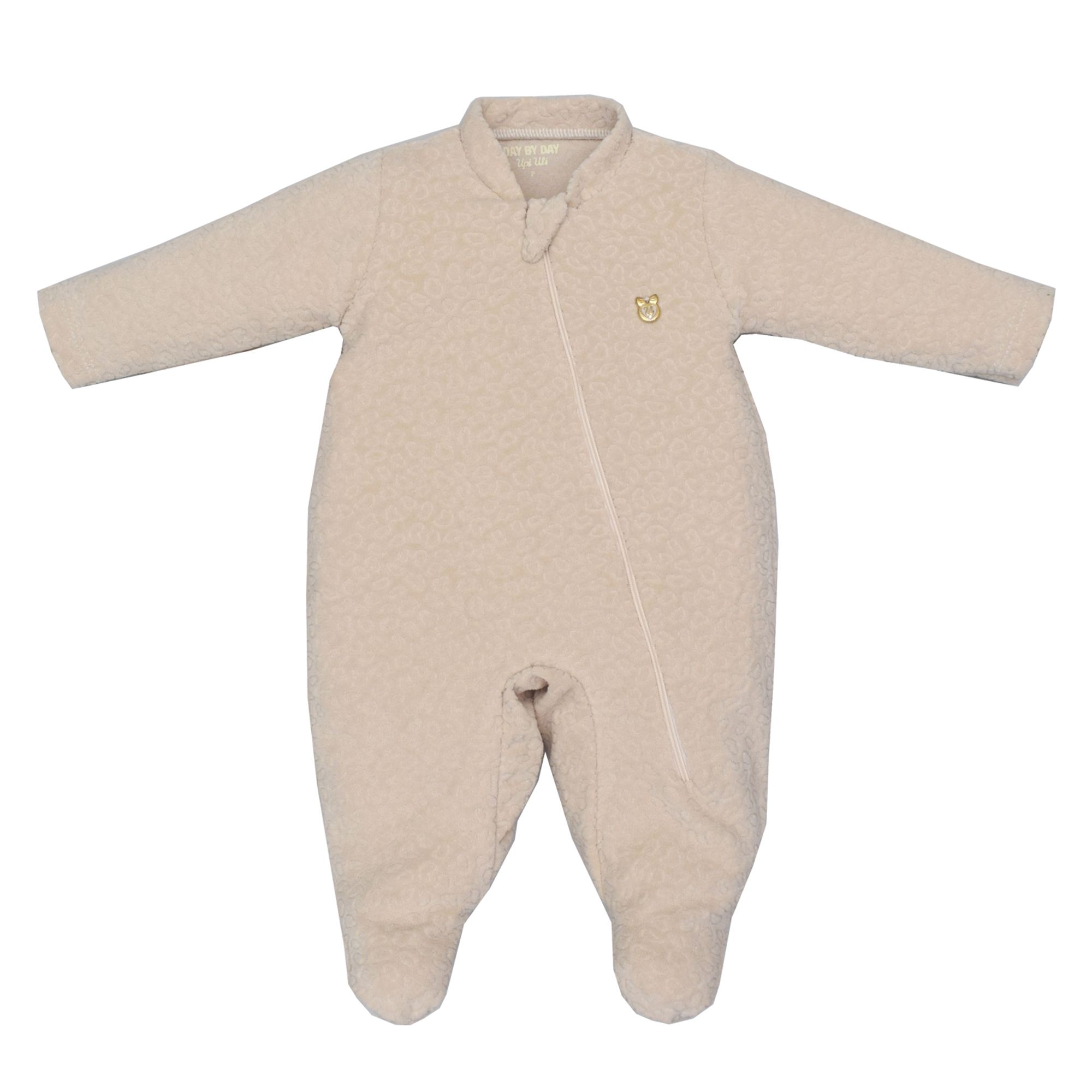 Macacao-Bebe-Com-Ziper-Plush-Jacquard-Creme-Gatinha-Bordada-1