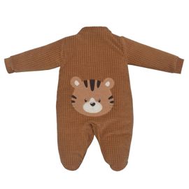 macacao-bebe-longo-plush-ziper-marrom-tigre-bordado-2