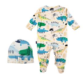 Macacao-Bebe-Longo-com-Touca-Suedine-Off-White-Dinossauros-2
