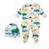 Macacao-Bebe-Longo-com-Touca-Suedine-Off-White-Dinossauros-2