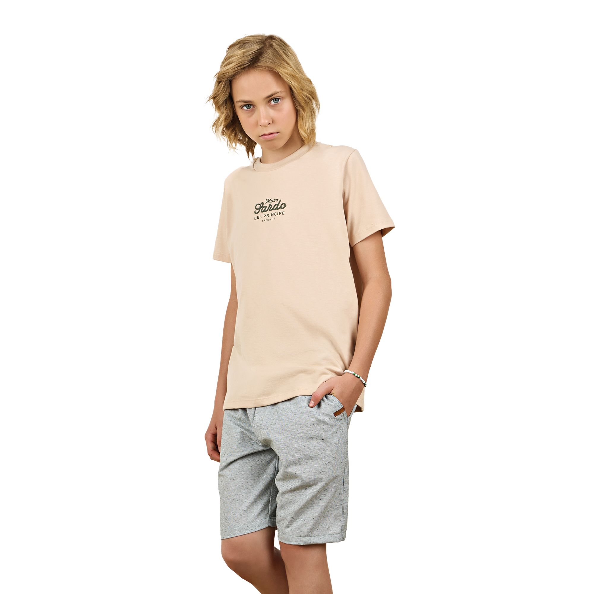 Conjunto-Infantil-Camiseta-Areia-Meia-Malha-e-Bermuda-Eco-Cinza-1