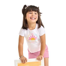 Conjunto-Meninas-Camiseta-Branca-Cuteness-e-Short-Moletinho-Rosa-2