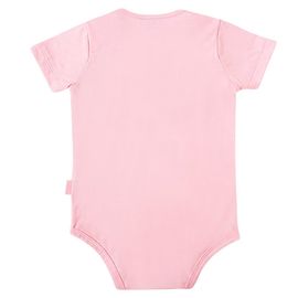 Body-Bebe-Manga-Curta-Rosa-Bicho-Preguica-com-Adesivo-3D-2