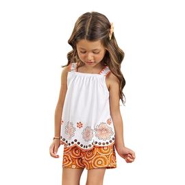 Conjunto-Meninas-Blusa-Branca-Alcas-Bordado-Vazado-e-Short-Laranja-1