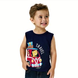 Regata-Infantil-Meninos-Azul-Marinho-Kombi-Vermelha-Travel-Kyly-1