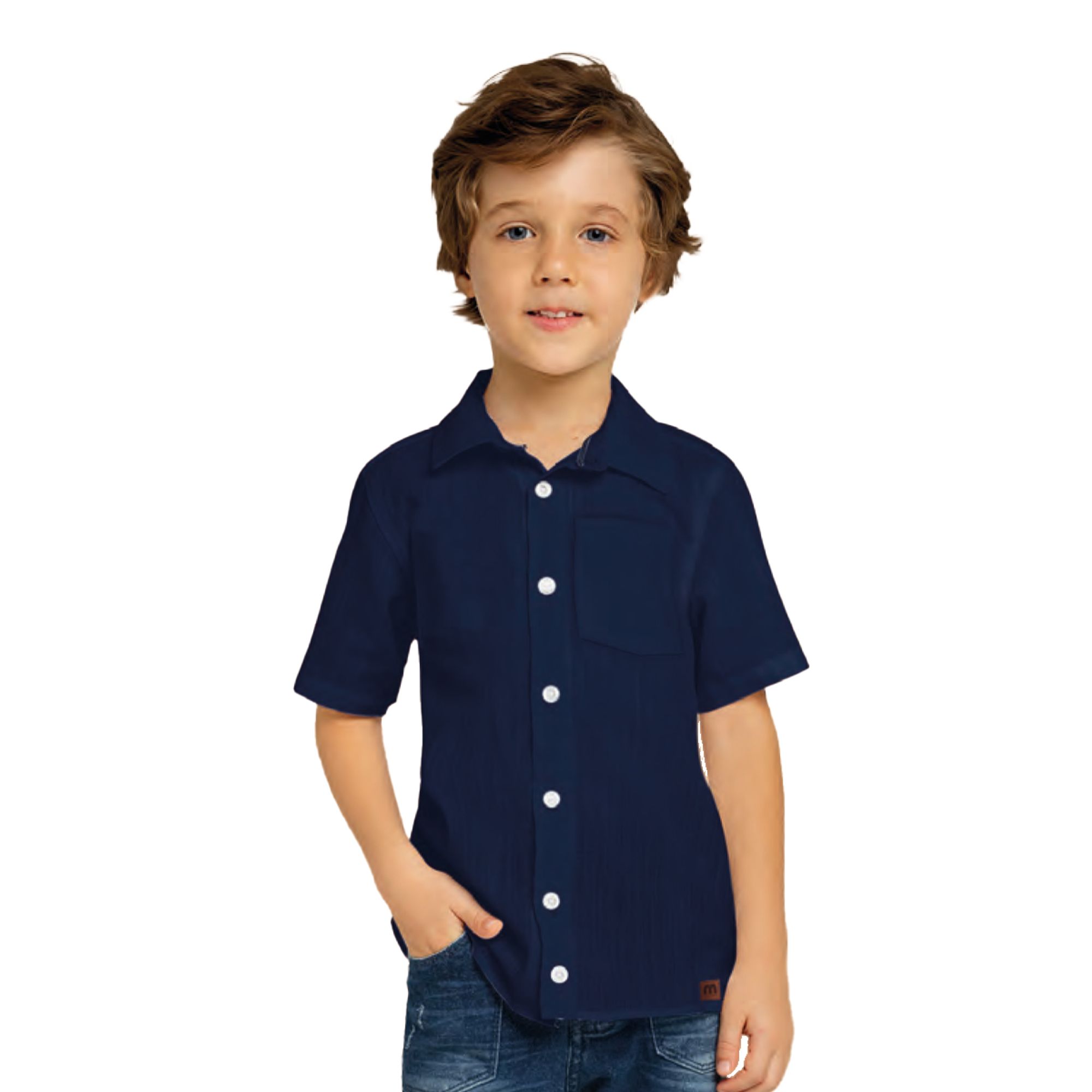 camisa-infantil-social-manga-curta-azul-marinho-tricoline