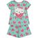 Pijama-Meninas-Curto-Malha-verde-turmalina-Gatinha-Coracoes-Melancia2