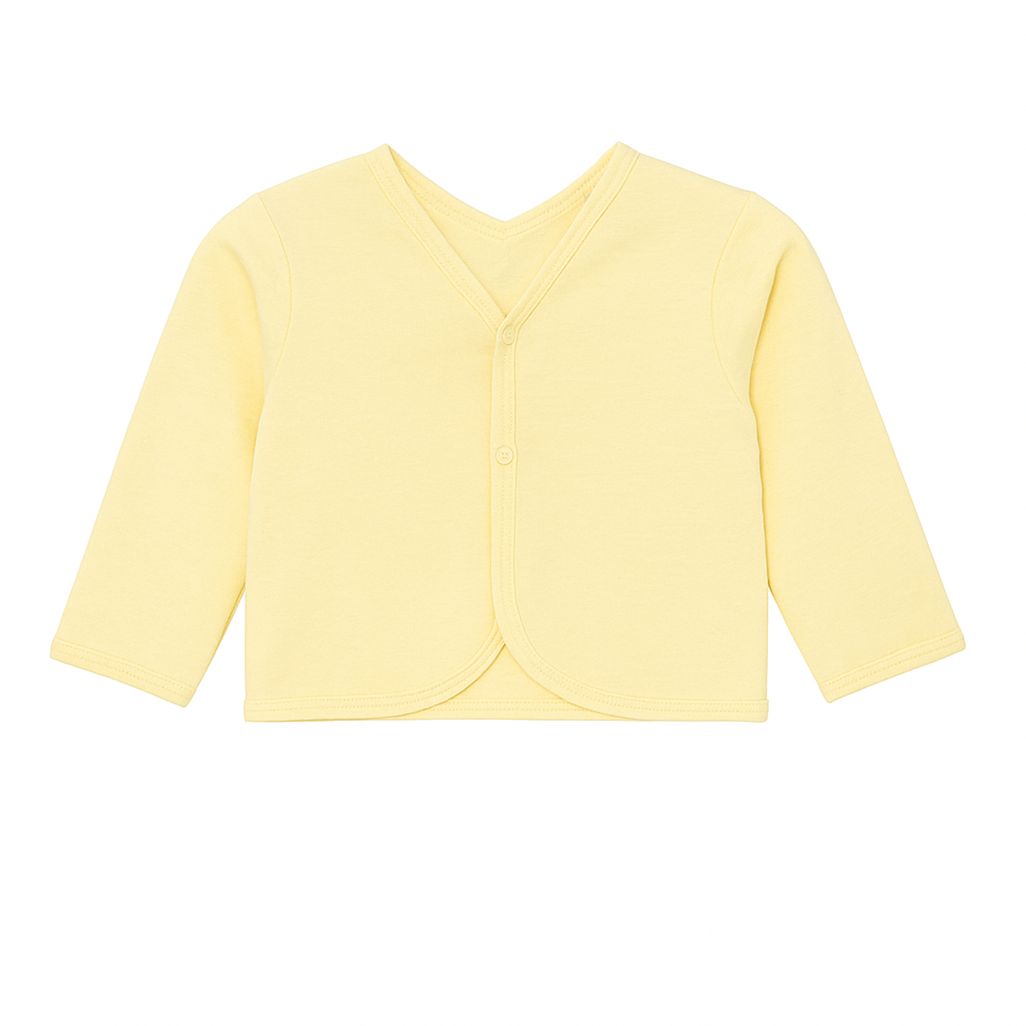 Casaquinho-Bebe-Basico-Algodao-Premium-amarelo