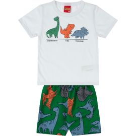 Conjunto-Infantil-Camiseta-Branca-Dinossauros-e-Bermuda-Verde-2