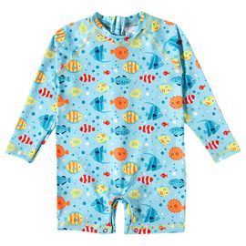 macaquinho-praia-infantil-protecao-solar-azul-peixes-coloridos-1