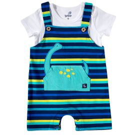 Jardineira-Bebes-com-Body-Manga-Curta-Cotton-Listrado-Azul-Dino-1