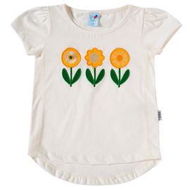 Blusa-Infantil-Manga-Curta-Cotton-Off-White-Flores-Amarelas-Bordadas