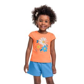 Conjunto-Meninas-Malha-Blusa-Tangerina-Flores-e-Short-Azul-1