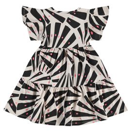Vestido-Infantil-Manga-Curta-Cotton-Abstrato-Preto-e-Branco-2