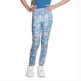 Calca-Infantil-Legging-Malha-Sublimada-Flores-Azul-Turquesa-1