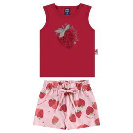 Conjunto-Infantil-Malha-Regata-Vermelha-Moranguinho-Brilho-e-Short-Rosa-2
