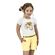 Conjunto-Meninas-Blusa-Branca-Bicicleta-Brilho-e-Short-Amarelo-Jacquard