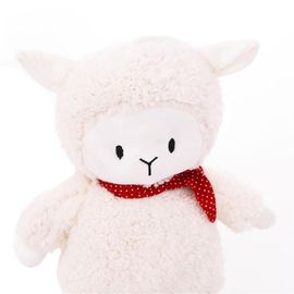 Boneco-Pelucia-Ovelha-Carola-Marfim-Cachecol-Vermelho-2