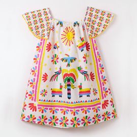 Vestido-Infantil-Fabula-Trapezio-Branco-Estampa-Lenco-Animales-2