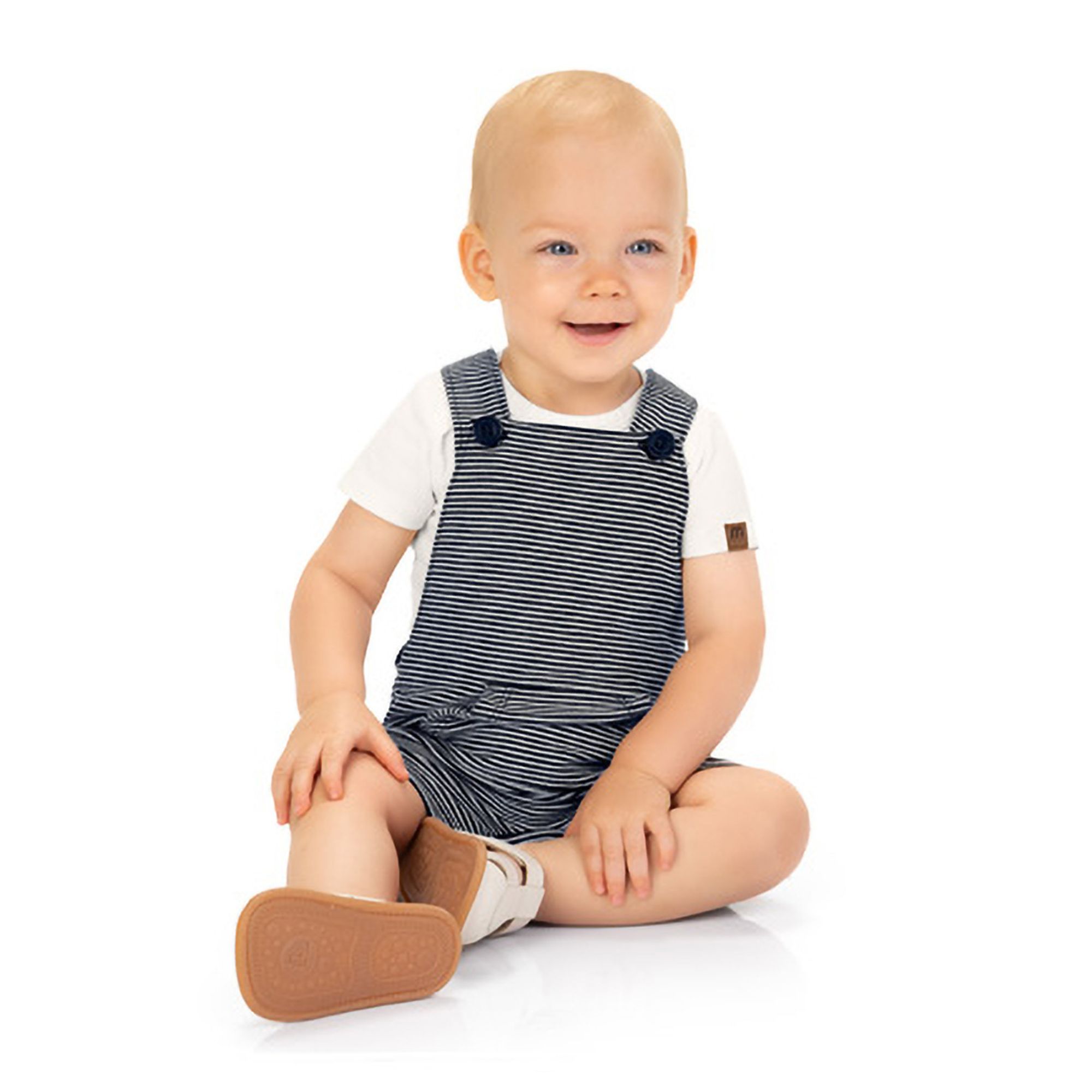 -	Conjunto-Bebe-Menino-Body-Branco-e-Jardineira-Listrada-Azul-Marinho-1