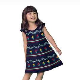 Vestido-Meninas-Malha-Trapezio-Azul-Marinho-Tulipas-Nanai1