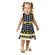 -	Vestido-Infantil-Azul-Marinho-Bolas-Brancas-e-Lacinhos-Amarelos-1