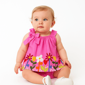 Vestido-Bebe-Com-Calcinha-Rosa-Barrado-Jardim-Multiflor-Fabula-