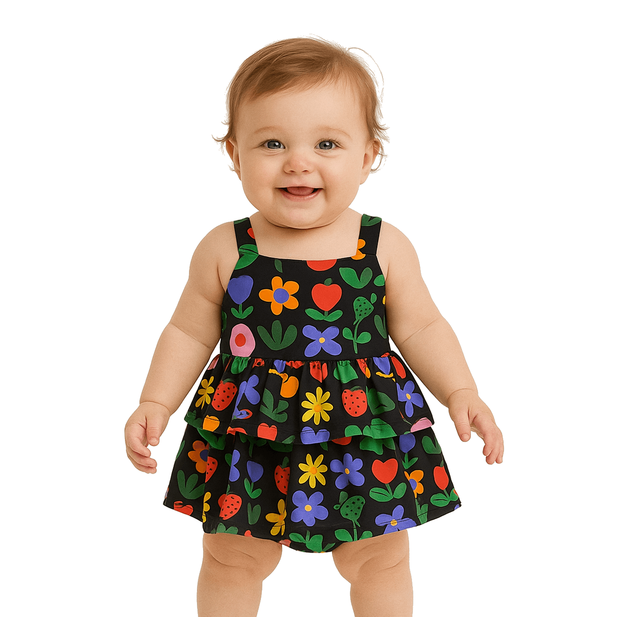 vestido-body-bebe-malha-preto-flores-coloridas-jardinzin-fabula-3