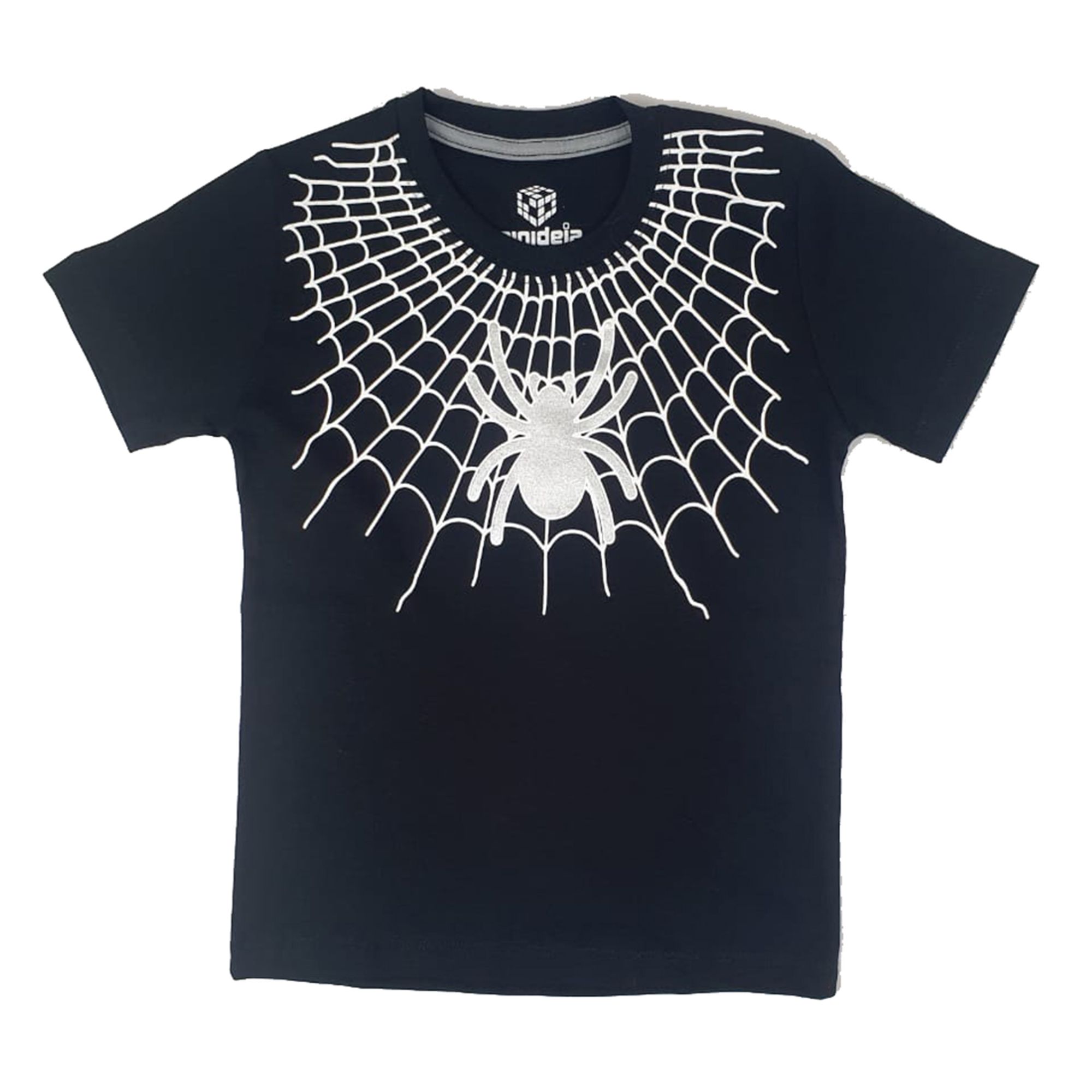 camiseta-infantil-fantasia-aranha-preta-brilha-no-escuro