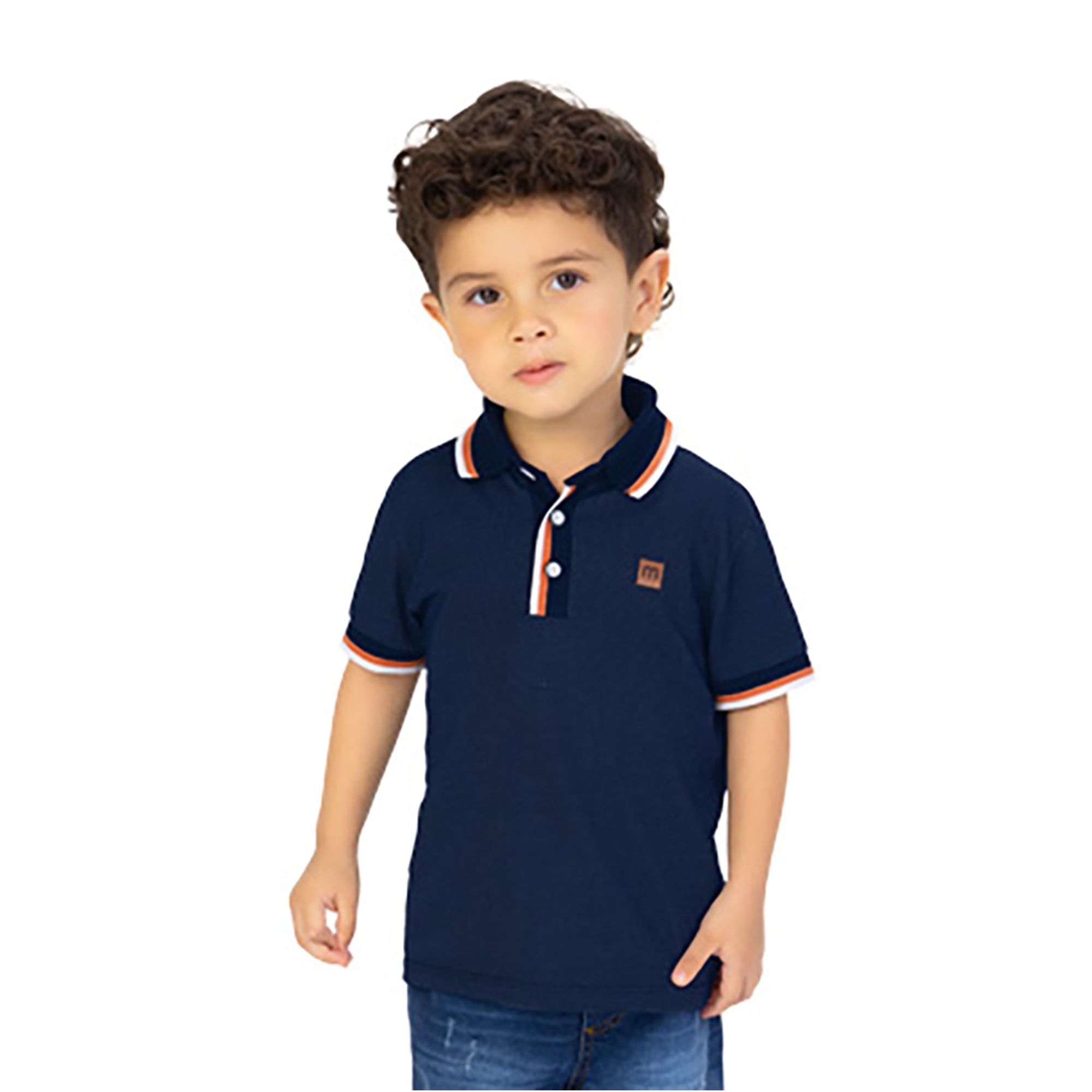 camisa-infantil-polo-azul-marinho-malha-trabalhada-milon-1