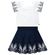 Conjunto-Infantil-Blusa-Bata-Tricoline-Branco-e-Saia-Linho-Azul-Marinho-2