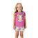 Pijama-Meninas-Curto-Malha-Gatinha-Cute-Rosa-e-Mescla-White-1