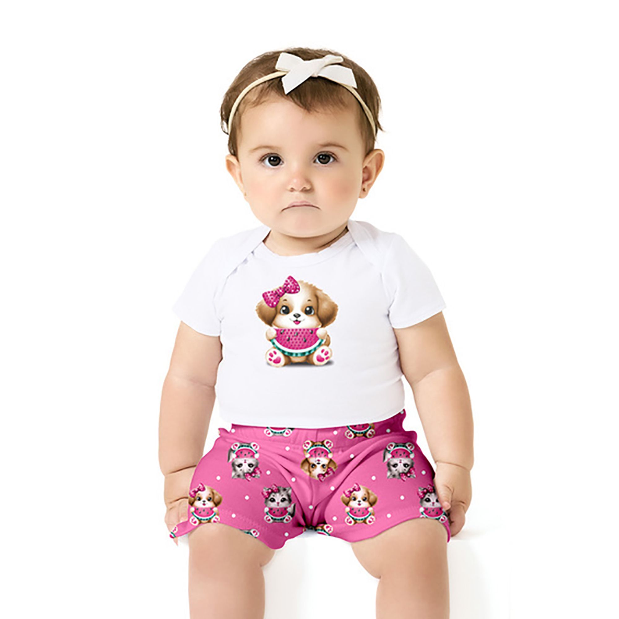 Conjunto-Bebe-Body-Branco-Cachorrinha-Melancia-e-Short-Rosa-1