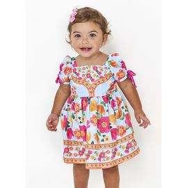 Vestido-e-Calcinha-Bebe-Florescer-Azul-Claro-e-Pink-Alphabeto
