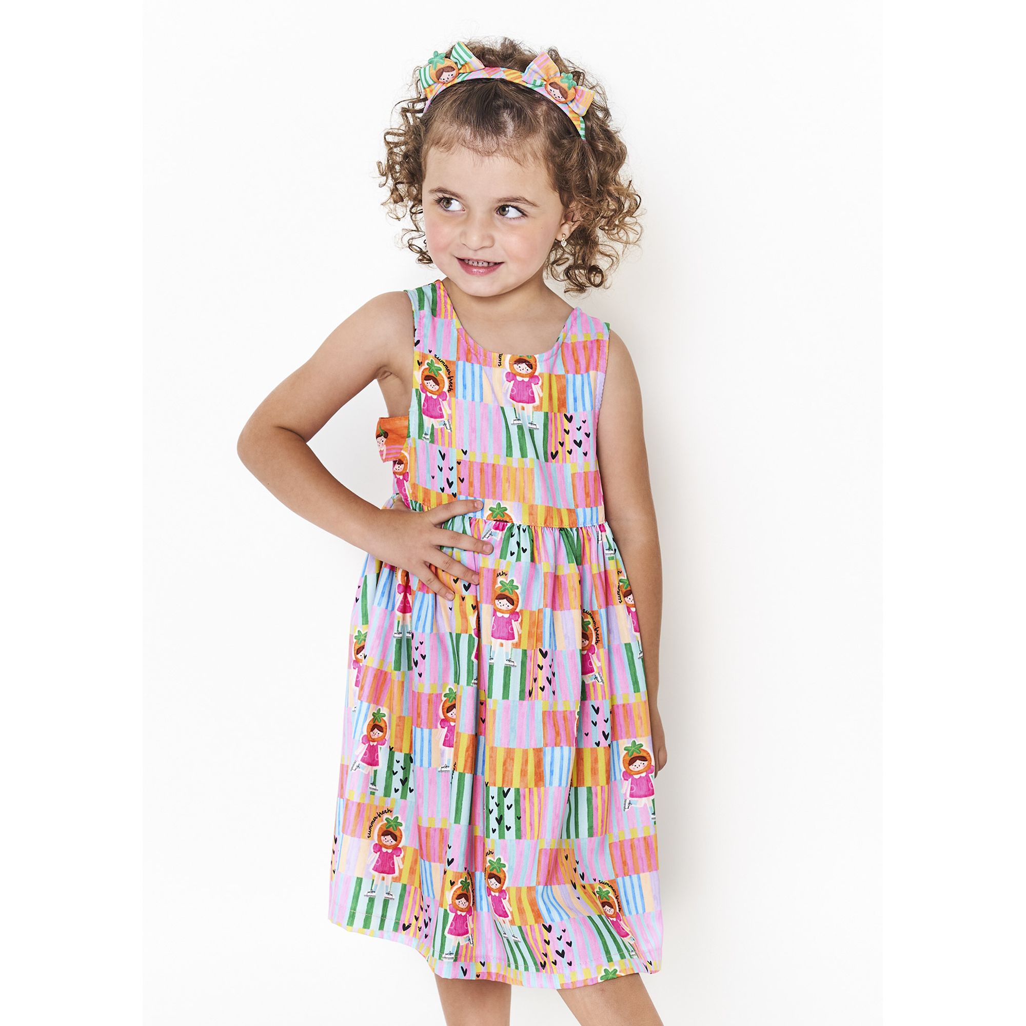Vestido-Infantil-Summer-Fresh-Rosa-e-Verde-Alphabeto-1