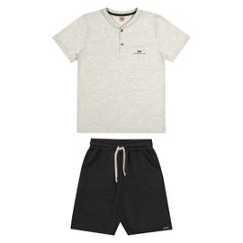 Conjunto-Meninos-Camiseta-Henley-Mescla-e-Bermuda-Pique-Preta-2