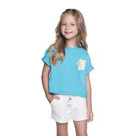 Conjunto-Meninas-Blusa-Cropped-Turquesa-Love-e-Short-Branco-1