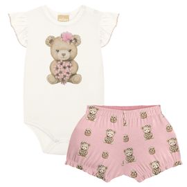 Conjunto-Bebe-Body-Off-White-Ursinha-Flores-e-Short-Rosa-Milon-2