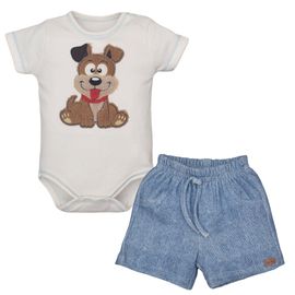 Conjunto-Bebes-Body-Branco-Cachorrinho-Bordado-e-Short-Azul-Jeans-1