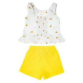 Conjunto-Meninas-Bata-Branca-Girassois-e-Short-Viscose-Amarelo-2