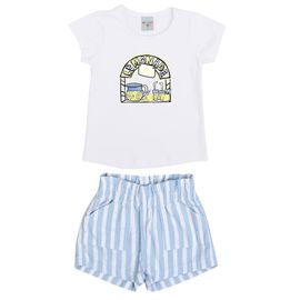 Conjunto-Meninas-Blusa-Branca-Lemonade-e-Short-Sarja-Listras-Azuis-2